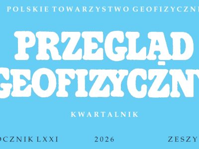 Przegląd Geofizyczny: Zeszyt 1-2, 2026
